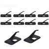 10pcs Black Plastic Arrow Rest Archery RH Recurve Bow Arrow