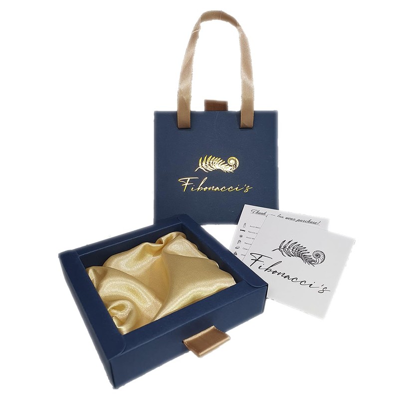 Fibonacci's 925 Sterling Silver & Cubic Zirconia infinity Pendant Necklace