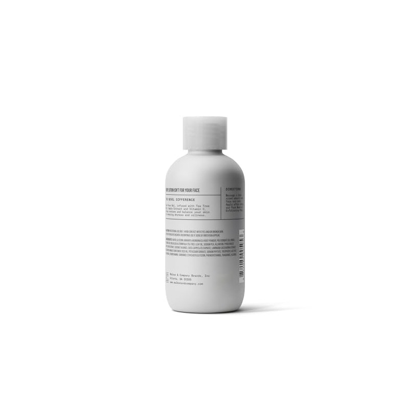 Bevel Moisturizing Face Gel, with Tea Tree Oil, Vitamic C,