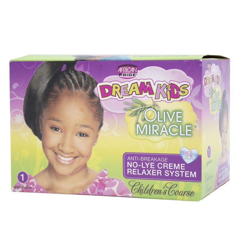 African Pride Dream Kids Olive Miracle Relaxer Coarse