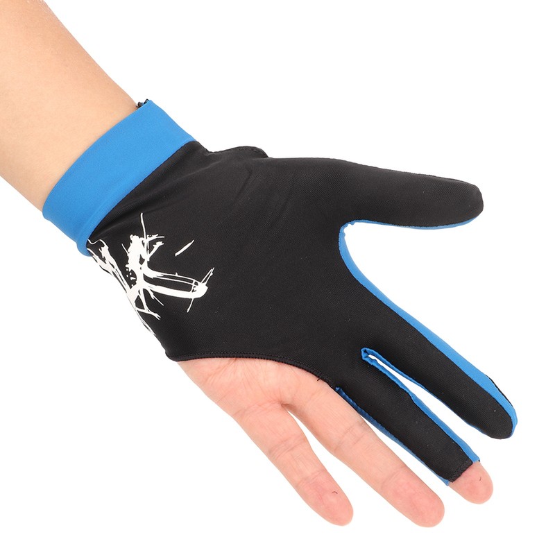 Billiard Pool Gloves 3 Fingers Cue Gloves Shooters Snooker Cue