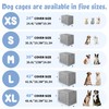 Akinerri Dog Crate Cover with Mesh Window, Double Door Waterproof