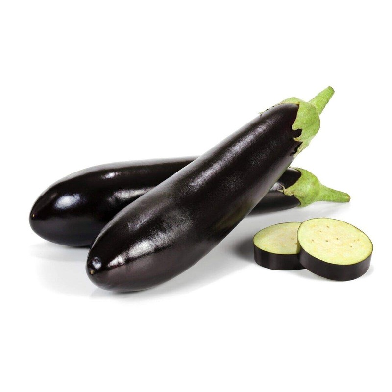 RAISE ME UP: Seeds Black Eggplant Long Pop Non GMO