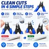 Carbon Steel Diagonal Pliers for Precision Cutting – Side Nipper