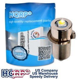 HQRP High Brightness Upgrade 3W 250LM LED Light Bulb 6-24V Compatible with Bosch 2609200306 2610924979 2610920841 2610951871 CFL180 FL10A FL11A FL11 Flashlight