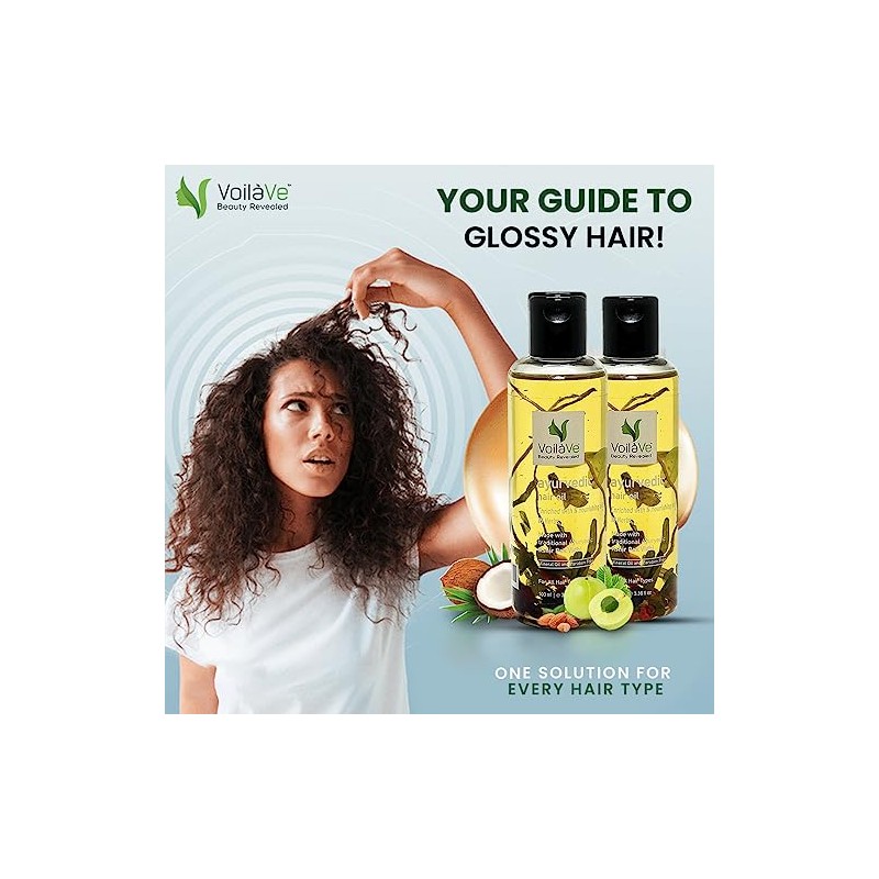 VoilaVe Aceite para el cabello infundido