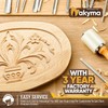 Nakyma Wood Carving Kit of 12 Wood Chisels with Canvas