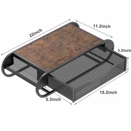 SANRETAHO Coffee Pod Holder, K Cup Storage Rack & Countertop Organizer