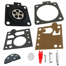 HRuiRed Carburetor Rebuild Kit Carb Repair Set Gasket Diaphragm for Bing 48 Stihl MS380 MS381 038 H19-RB Re 1119 007 1062