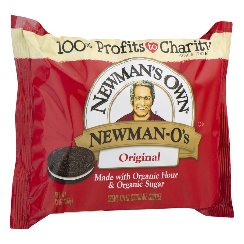 Newman's Own Newman-O's Sandwich crèmes, Original, 13 Ounce (Pack of