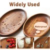 Caylielam Salt and Pepper Mill Holder Wood Tray, Kitchen Pepper