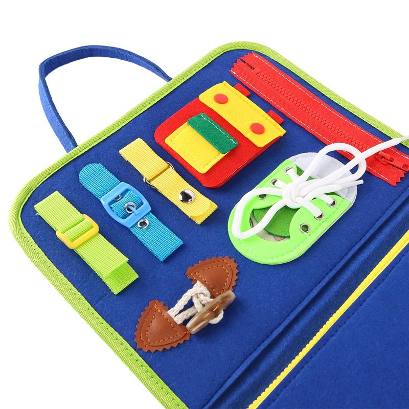 Gorise Felt Busy Board Activity Handbag for Restless Dementia Patients