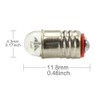 Evemodel E501WM 10PCS Warm White LED Screw Bulb E5 E5.5