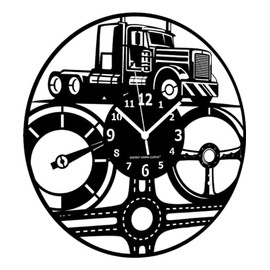 Instant Karma Clocks Wall Clock Truck Driver Truck Van Courier Driver Truck Gift Idea Professional Driver