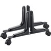 EBAKIN 2 Packs Room Divider Screen Holder Movable Wheel Thickened