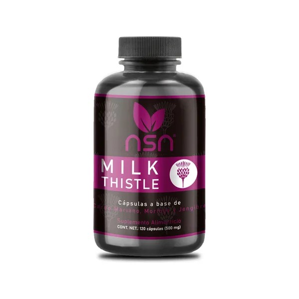 🌿 NSN Milk Thistle 120 Cápsulas | Cardo Mariano +