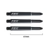 WINMAU Pro-Force Black Intermediate Nylon Ring Grip Dart Stems -
