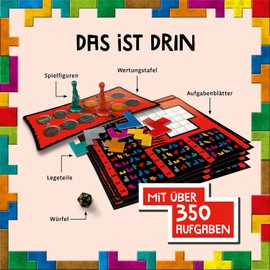 KOSMOS 683184 Ubongo! Duel, the well-known tile game as a duel, board game for 2 people, from 8 years, family game, board game, gift, souvenir for children and adults