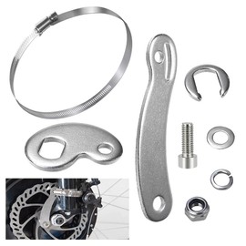 SNAGAROG Torque Arm Set, Electric Bicycle Torque Arm Universal Torque Arm Ebike Torque Arm Bicycle Dropout Amplifier Cycling Accessory for Front Rear E-bike Motor Arm