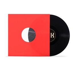 LP Deluxe Inner Sleeves (Pack of 50) for LP/12" Lined/Anti-Static / 80 g/m², red