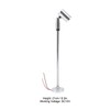 Asixxsix LED Mini Spotlight, DC12V Jewelry Showcase Display Light Standing