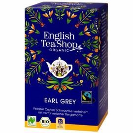 English Tea Shop Earl Grey Fairtrade & Organic 20 Sachet Tea Bags