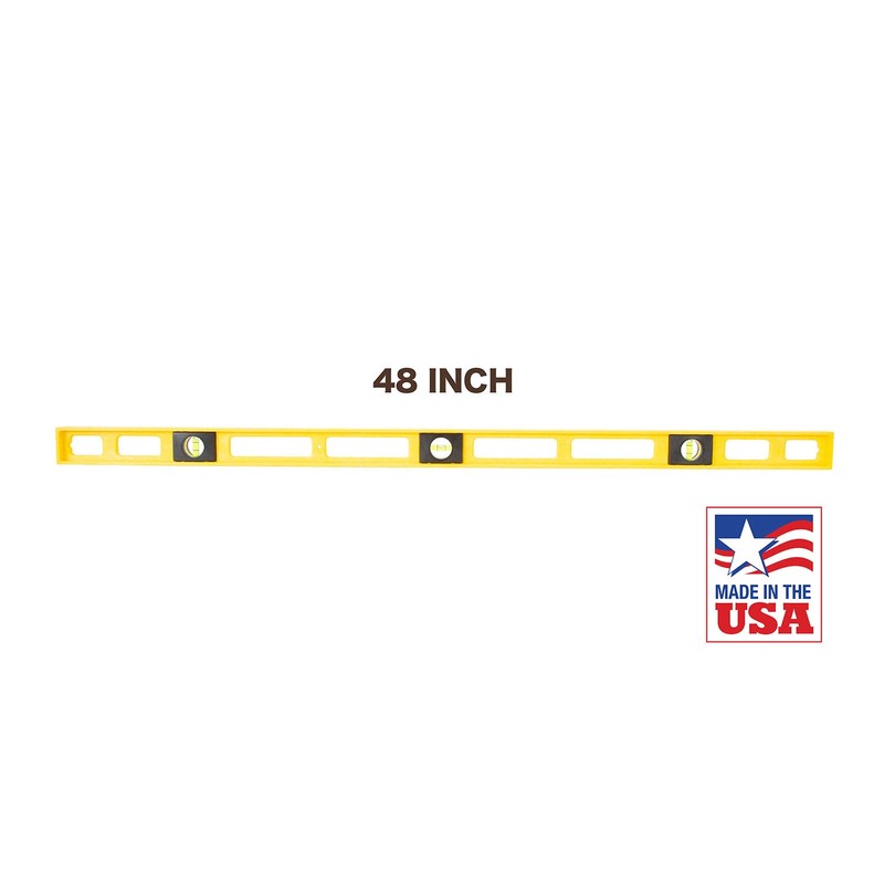 Mayes 10102 Polystyrene 4ft Level, 48 Inch Level Made in