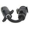 7 Way Round Trailer Plug Adapter Wire Connector RV Truck