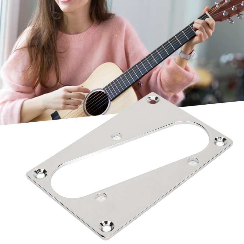 E -Gitarren -Pickup -Rahmen Einzelspulen -Pickup Montage Ring Flat Trim