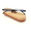 Lightweight Half Rim Computer Reading Glasses - UV Glare Protection