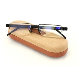 Lightweight Half Rim Computer Reading Glasses - UV Glare Protection Readers Anti Harmful Blue Rays