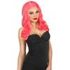 Widmann 09806 Roxy Wig Pink Every Night Party Fashion Carnival
