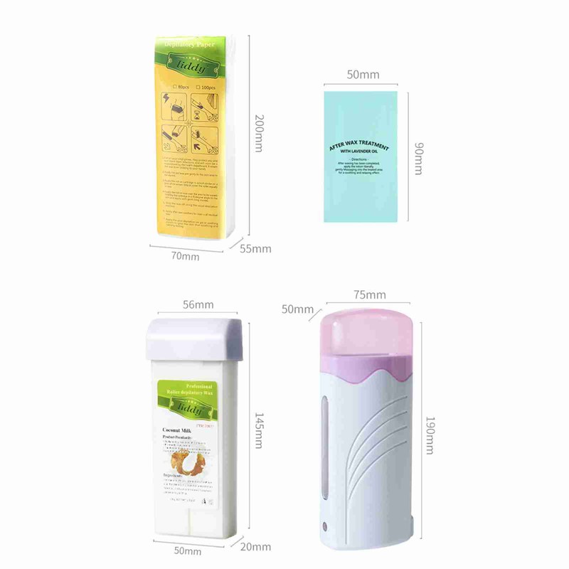 Personal Hair Removal Kit 100g Handheld Roller Hair Removal Waxer