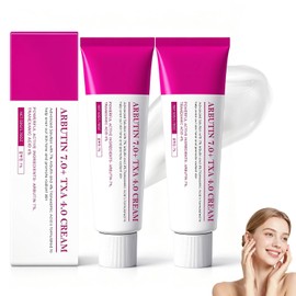2pcs ARBUTIN 7.0 + TXA 4.0.CREAM，Cremas De Manchas Faciales，Crema Facial Hidratante, Aclara Manchas Oscuras, Pecas, Imperfecciones Y Pigmentación，Crema facial para eliminar imperfecciones y el tono desigual de la piel