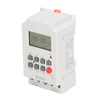 Second Setting Digital Timer Switch ABS 7 Day Programmable Memory