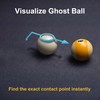 OSZKO 5-Pack Precision Pool Aiming Aid (Blue), Billiards Training Tool