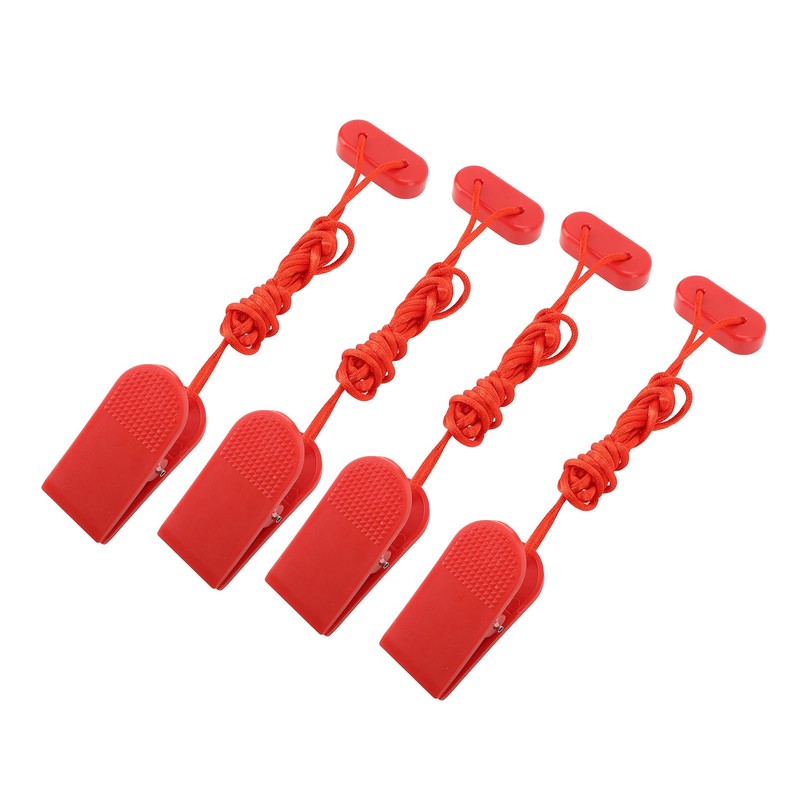 4Pcs Treadmill Universal Safety Key Easy to Use Treadmill Security