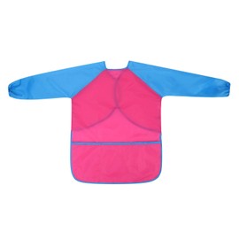 Kids Painting Long Sleeve Apron Kids Painting Nylon Waterproof Art Smocks for Boys Girls 3-8 Years