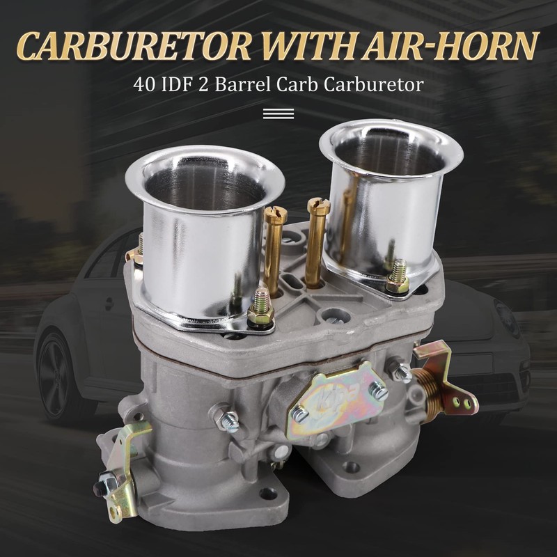 KIPA Carburetor With Air Horn For 40 IDF 40mm BUG