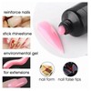 Nail Extension Gel Kit Beautiful Elegant Mild Glitter Decoration Poly