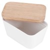 Multifunctional Butter Dish Box Container with Butter Spreader Knife Kitchen