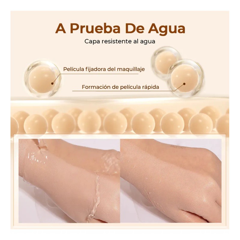 Sace Lady Base De Maquillaje Líquida Mate Larga Duración 24h