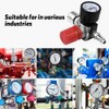 mizikuu 1/4 Inch Pressure Regulator Compressed Air, Pressure Switch Control
