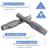 Mesee 5-Point Screwdriver Bit, Magnetic 5 Point Torx Security Head,