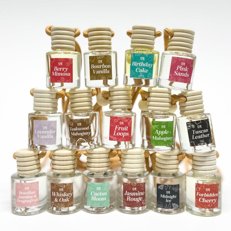 Scented Car Air Freshener - Long Lasting Car Diffuser -