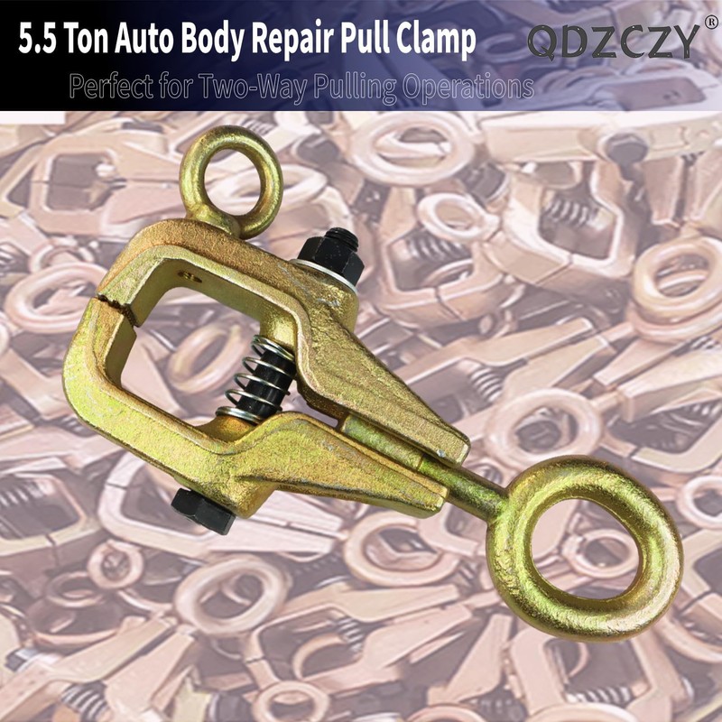 QDZCZY 2-Pack Auto Body Repair Clamp Self-Tightening Tool 5 Ton