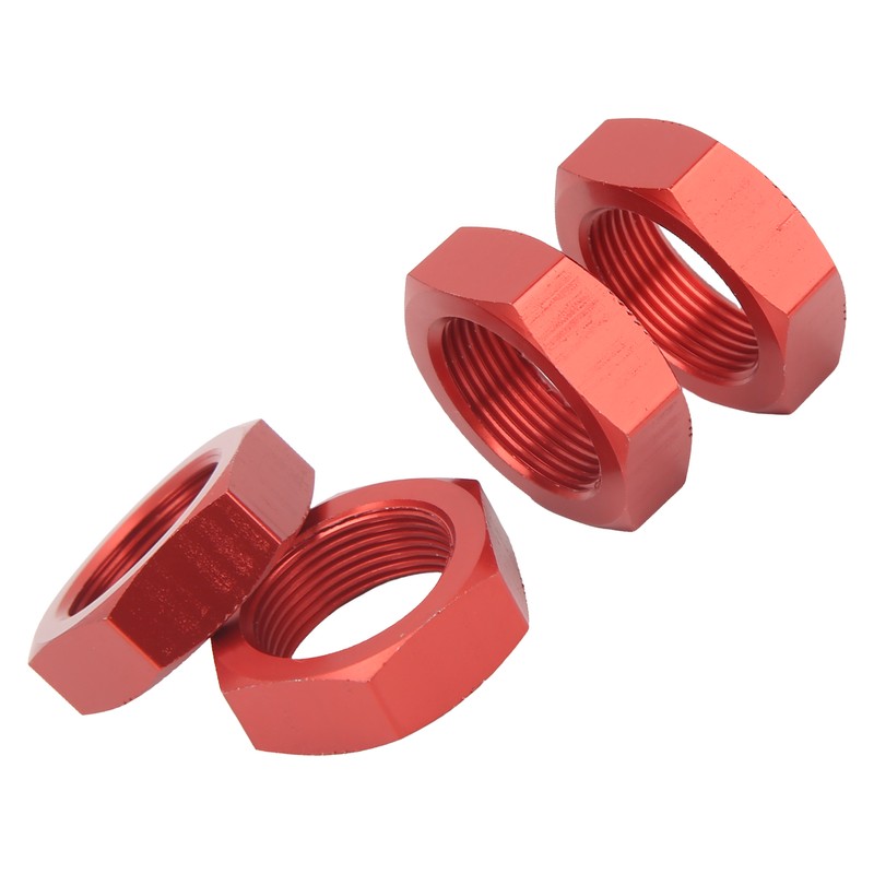 4 Pcs 24mm Wheel Hex Hub Nut Aluminum Alloy High