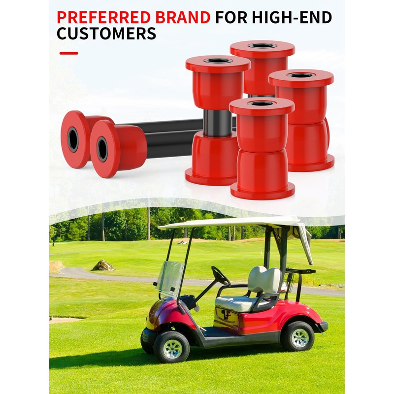OVAS HOO Club Car Precedent Front Bushing Kit, Front Upper