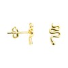 SOFIA MILANI - Women's Earrings 925 Silver - Gold Plated