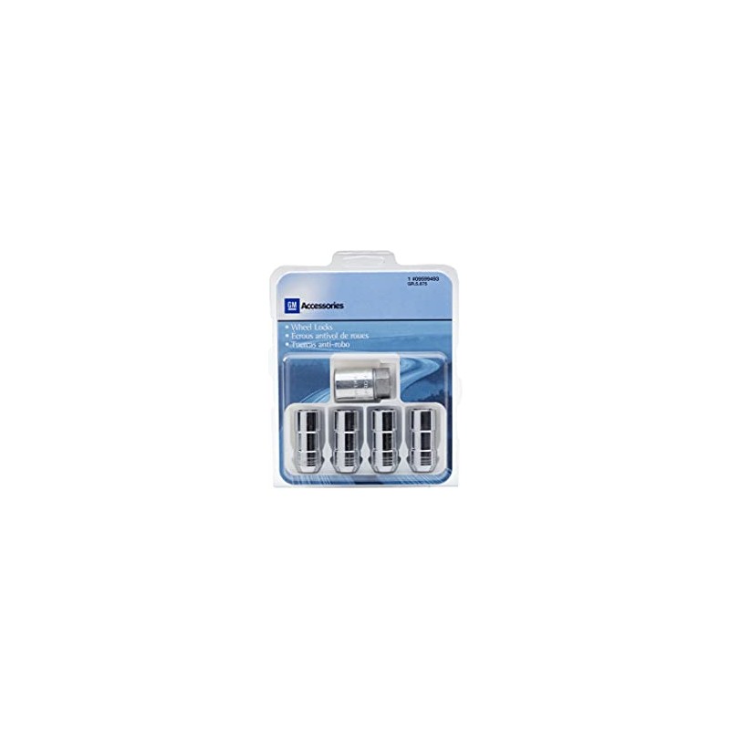 GM Accessories 85105307 Wheel Lock Kit in Chrome